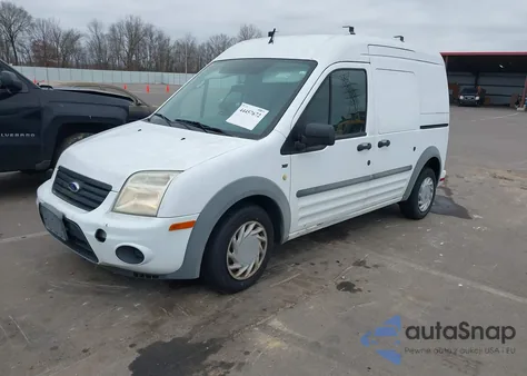 2010 Ford Transit Connect Xlt from USA, damaged, VIN NM0LS7BN1AT027665